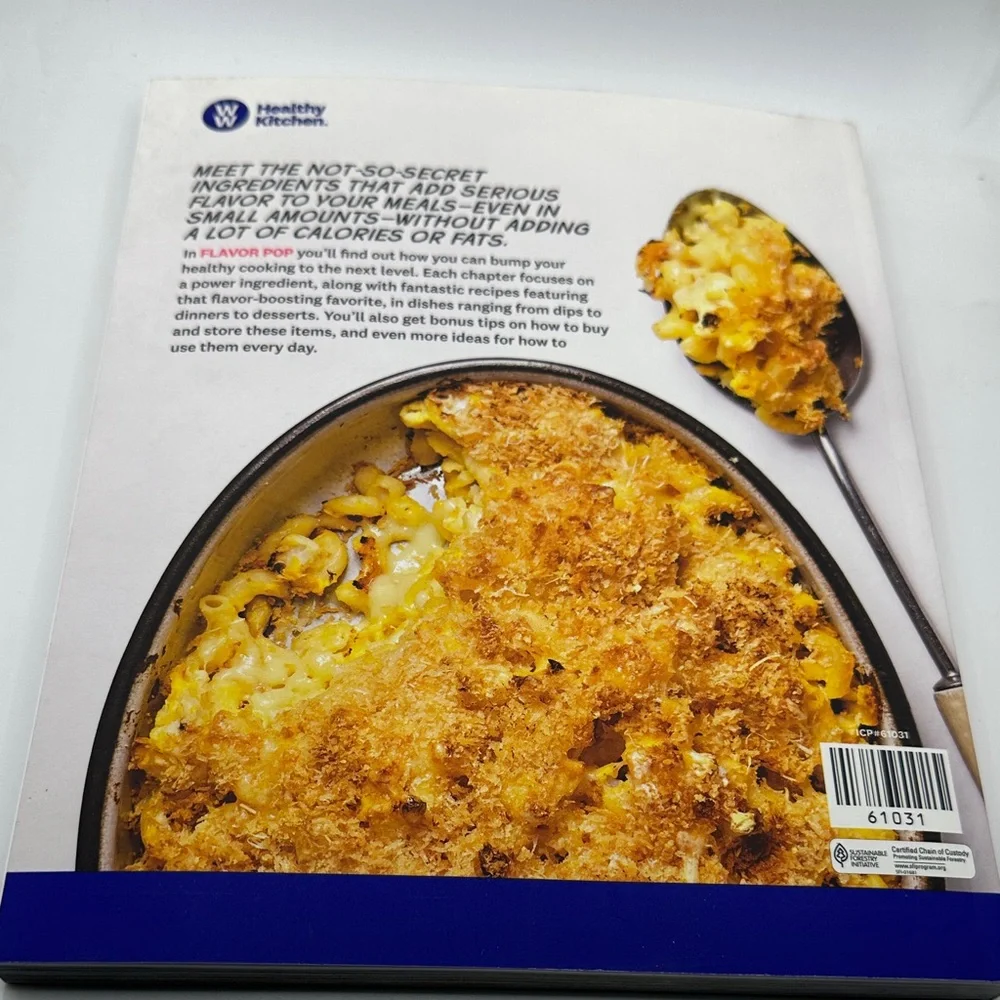 WW Healthy Kitchen Flavor Pop Cookbook 125 Easy Ways to Amp Up Your Cooking Used